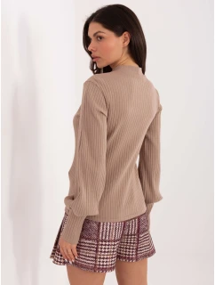 Bluzka RV BZ model 21776371 ciemny bezowy - FPrice