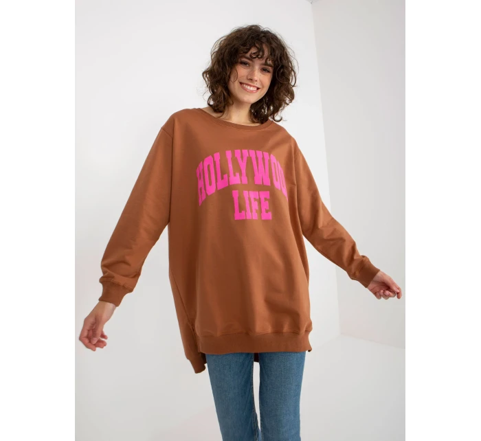 Mikina VI BL model 20742229 hnědá - FPrice