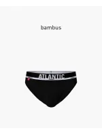 Pánske bambusové nohavičky ATLANTIC PREMIUM - čierne Pánske bambusové nohavičky ATLANTIC PREMIUM - čierne