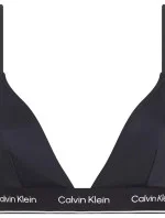 Dámska plavková podprsenka KW0KW02424 BEH black - Calvin Klein