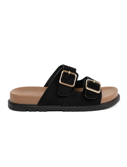 Trendy dámske čierne ponožky s platformou Trendy dámske čierne ponožky s platformou