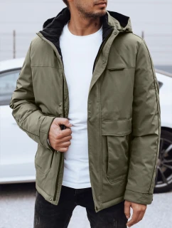 Pánská zimní bunda s odnímatelnou kapucí Dstreet TX4905