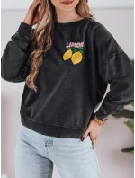 Dámská mikina jedné velikosti graphite Dstreet model 21983637 - FashionStreet