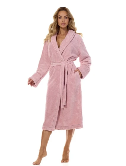 L&L 2413 Camelia dlhý dámsky župan M-2XL