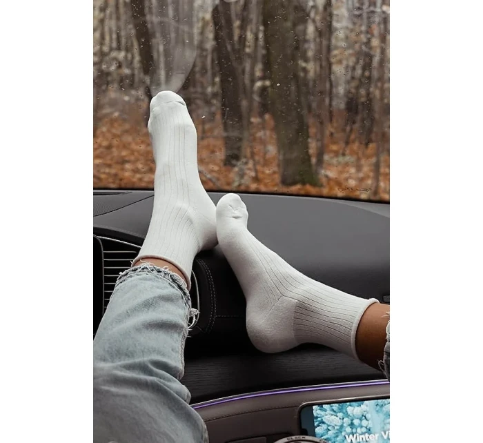 Dámské netlačící ponožky 3541 model 20570691 - Milena Dámské netlačící ponožky 3541 model 20570691 - Milena