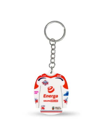 Prívesok na kľúče s hokejovým dresom KH Torun (Home) SREBBREKH-KHT Prívesok na kľúče s hokejovým dresom KH Torun (Home) SREBBREKH-KHT