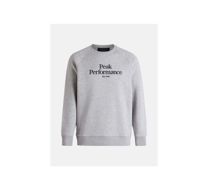 Mikina Peak Performance M Original Crew grey