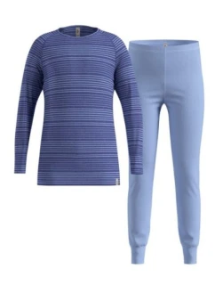 Termoprádlo  Set dlouhý ACTIVE WARM SET velikost model 21465257 modrá - ODLO