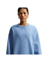 Dámská mikina Studio Fleece, modrá, model 22313329 - NIKE