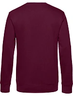 B&C KING Crew Neck_° Pánská mikina 01.U01K dark cherry