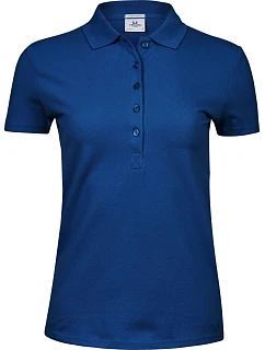 Tee Jays TJ 145 Dámske luxusné ťažké strečové piqué polo 18.0145 indigo