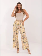 Spodnie IT SP model 22074627 żółty - FPrice Spodnie IT SP model 22074627 żółty - FPrice