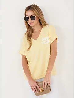 Blúzka RV BZ A1258.00 svetložltá