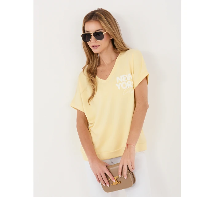 Blúzka RV BZ A1258.00 svetložltá