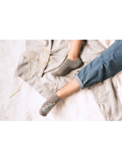 Ponožky 132-019 Melange Grey - Steven Ponožky 132-019 Melange Grey - Steven