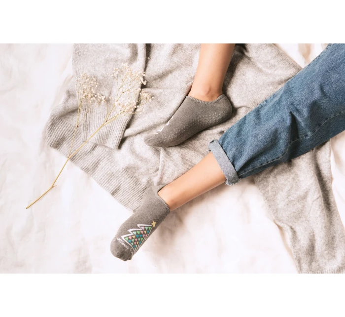 Ponožky 132-019 Melange Grey - Steven Ponožky 132-019 Melange Grey - Steven