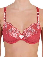 Dámska vystužená podprsenka Chiara 20115 Red - Selmark