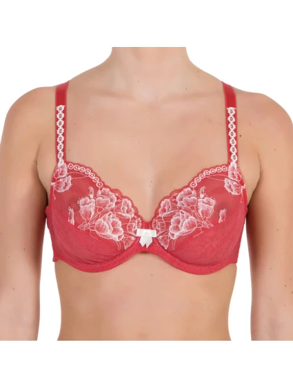 Dámská vyztužená podprsenka Chiara model 21127625 červená - Selmark