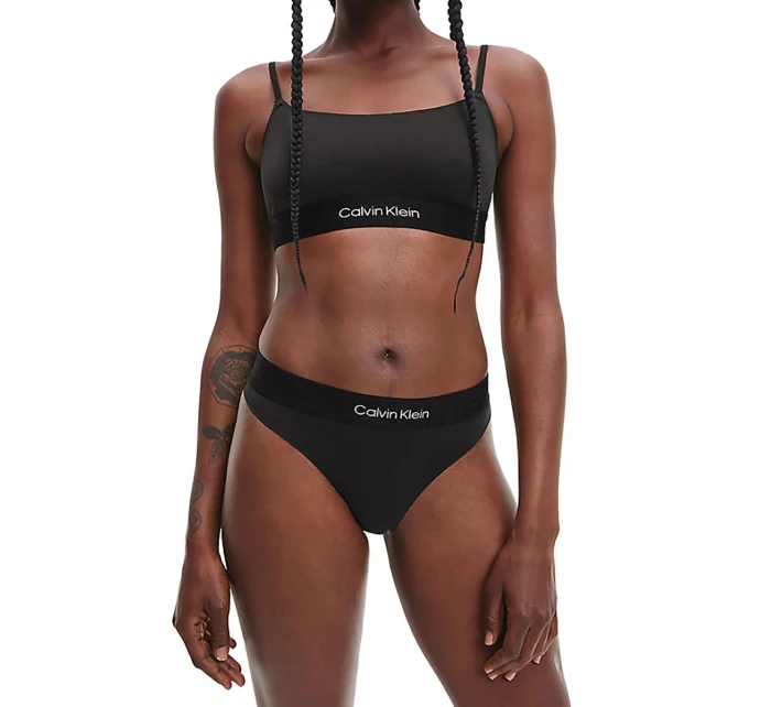 Dámska športová podprsenka Monolith Cotton QF6989E-UB1 - Calvin Klein Dámska športová podprsenka Monolith Cotton QF6989E-UB1 - Calvin Klein