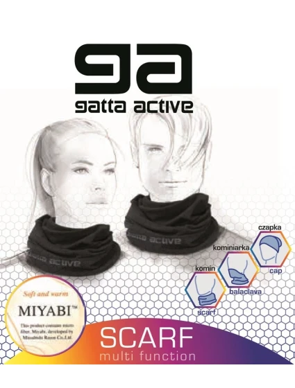 Kukla / šál GA SCARF MIYABI 01