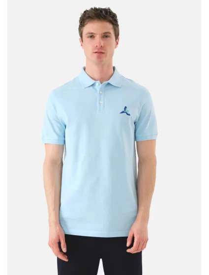 Pánske tričko John Frank JFTPOLO18-MACAW