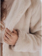 Dámský  krátký béžový model 21990776 - Dstreet