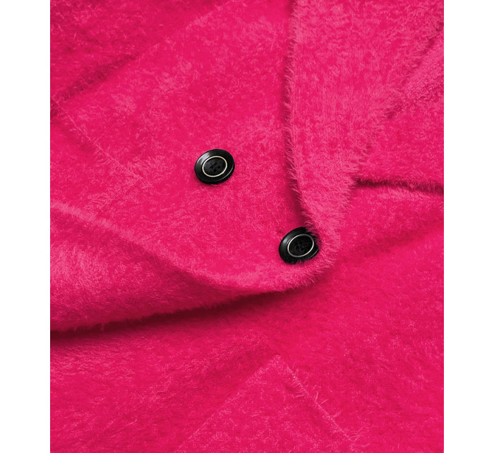 Krátky ružový prehoz cez oblečenie typu alpaka (CJ65)