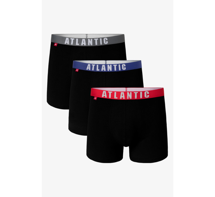 Pánske boxerky 3MH-011 čierna - Atlantic