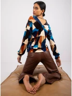 Blúzka DHJ BZ 6550.74P tmavo modrá