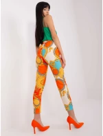 Nohavice DHJ SP 12787D.23X oranžová