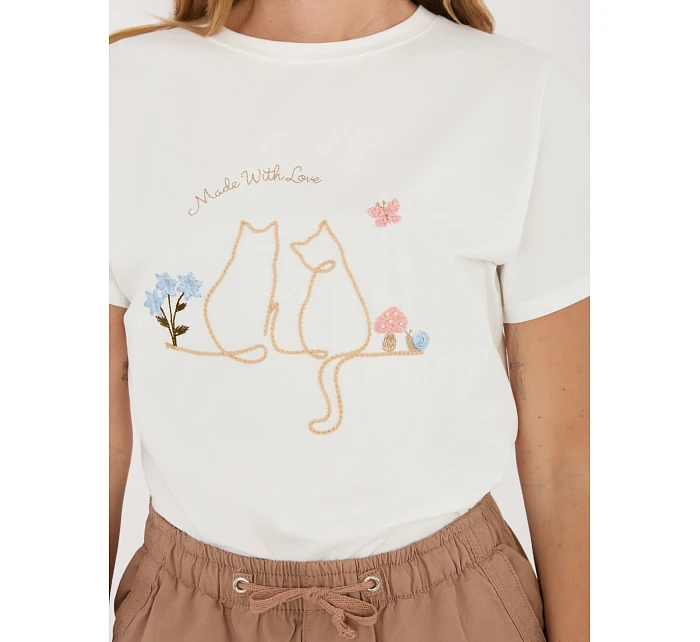 Tričko IR TS R2766.60 ecru