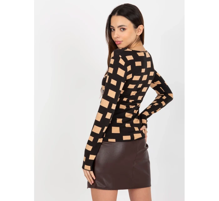 Dámska blúzka LK BZ 509198.48P čierna - FPrice Dámska blúzka LK BZ 509198.48P čierna - FPrice