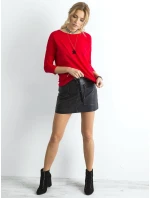 Halenka RV BZ model 14828876 červená - FPrice