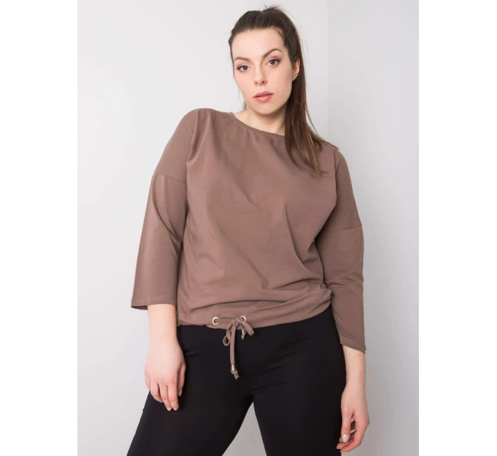 Blúzka RV BZ 6294.06P hnedá
