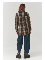 Košeľa s dlhým rukávom model 219733 Makadamia