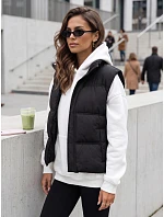 kamizelka damska bez czarna model 22324237 - FashionStreet kamizelka damska bez czarna model 22324237 - FashionStreet