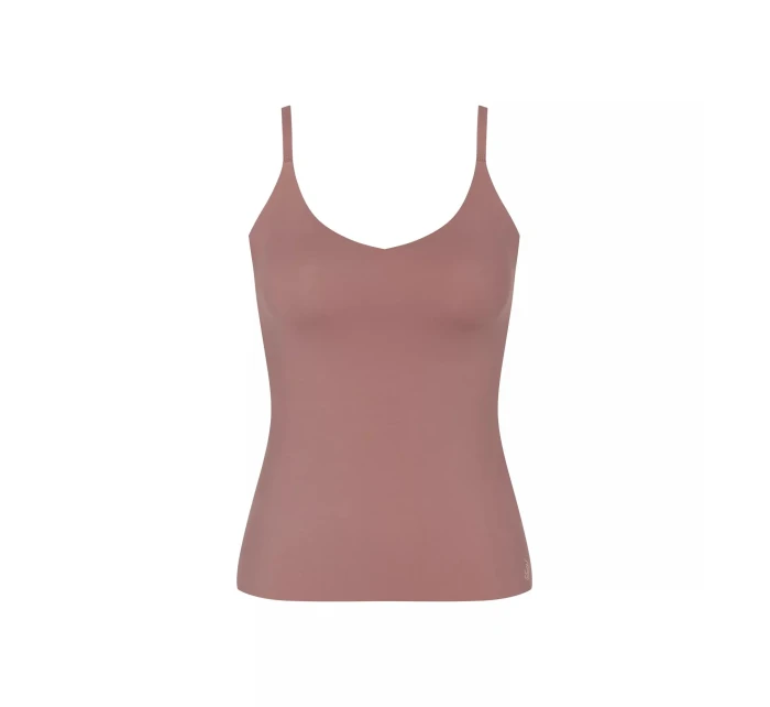 Dámsky top ZERO Feel 2.0 Špagetový top - BROWN - hnedý 1141 - SLOGGI