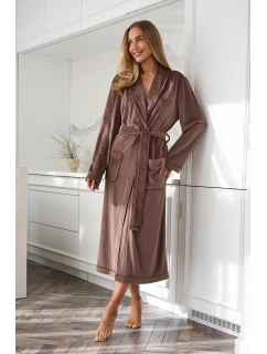 Dámsky župan L&L 2510 Aura long S-XL