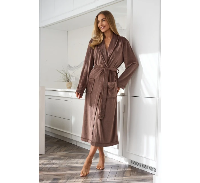 Dámsky župan L&L 2510 Aura long S-XL