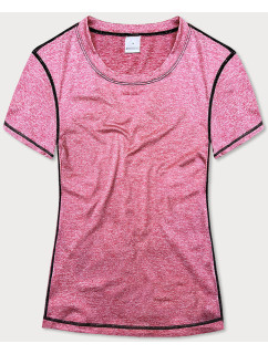 Růžové dámské sportovní tričko Tshirt model 18416121 - MADE IN ITALY