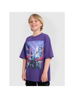 Chlapecké tričko oversize s potiskem model 21816857 - 4F