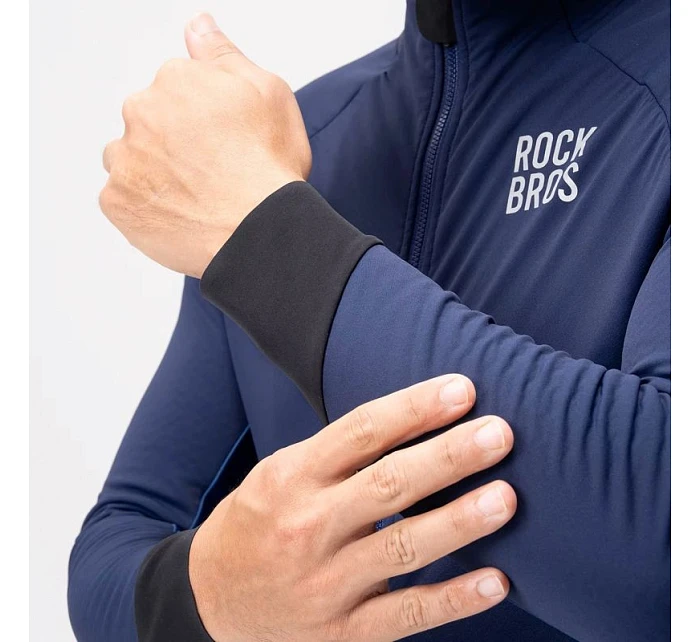 zimní fleecová cyklistická bunda velikost L modrá model 22114163 - Rockbros