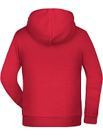 JN Dětská mikina s kapucí 02. red model 22414088 - Daiber