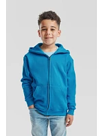 Fruit of the Loom Classic Kids Sweat Jacket Detská mikina s kapucňou 16.2045 heather grey
