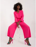 Nohavice D73761M62237D fuchsiová Nohavice D73761M62237D fuchsiová