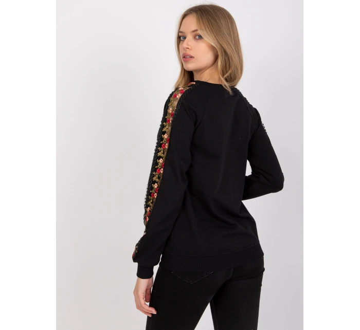 Mikina RV BL 7458.16 čierna Mikina RV BL 7458.16 čierna