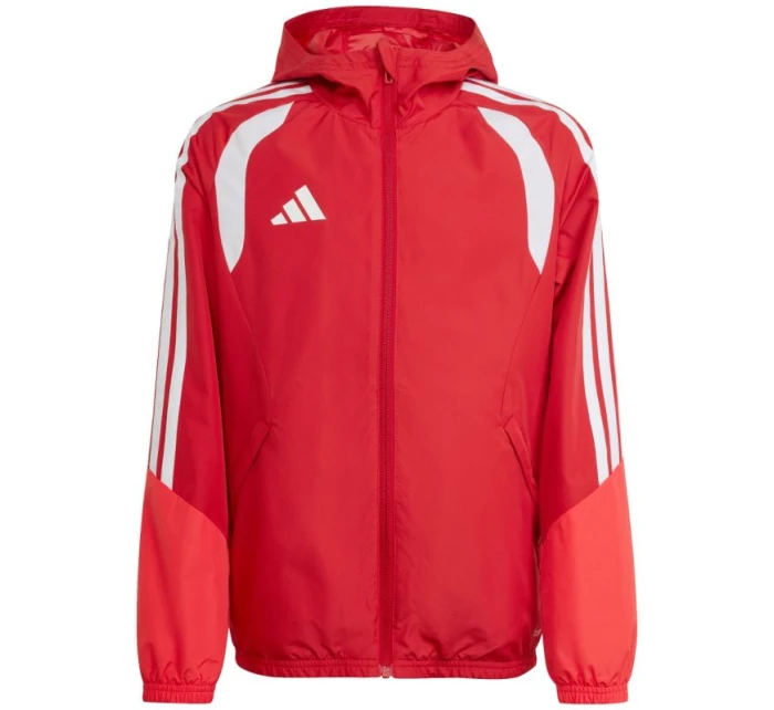 Detská bunda adidas Tiro 26 Competition All Weather červená KB0155