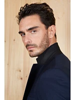 Men Pánské sako deep black model 22500380 - NEOBLU Men Pánské sako deep black model 22500380 - NEOBLU