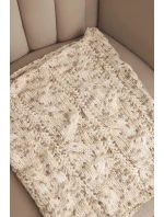 Dámsky pletený mäkký zimný komín KN25 beige