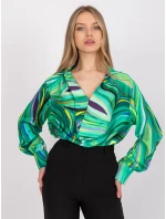 Blúzka DHJ BZ 15201.30 zelených Blúzka DHJ BZ 15201.30 zelených